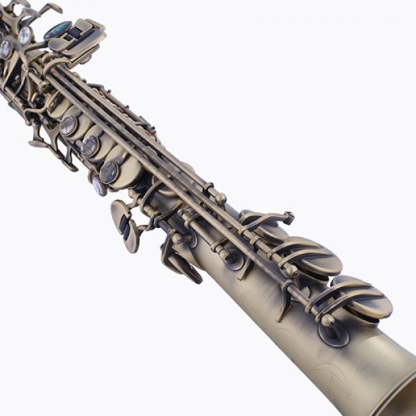 【鲁斯威曼】INTLSS-7368高音萨克斯 仿古青铜一体