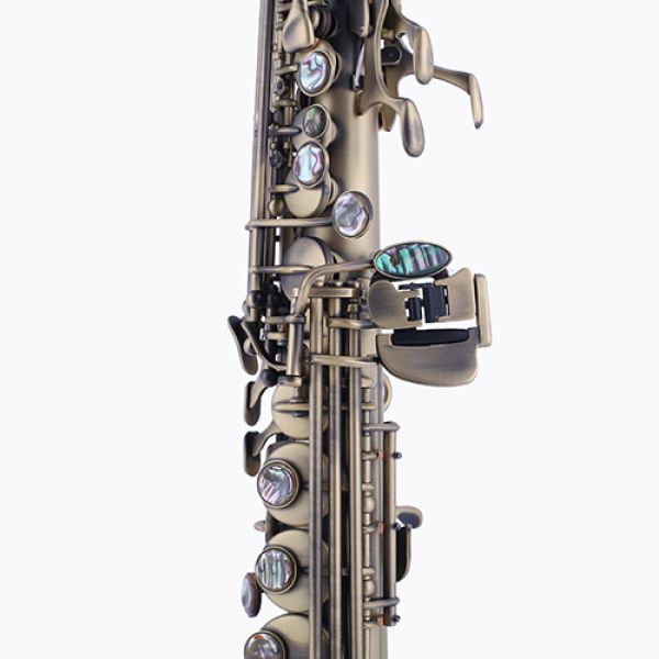 【鲁斯威曼】INTLSS-7333高音萨克斯 仿古青铜一体