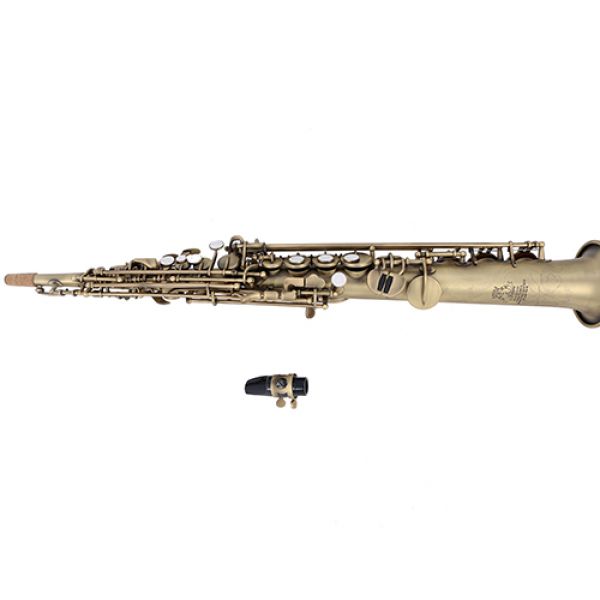 【鲁斯威曼】INTLSS-7316高音萨克斯 仿古青铜一体